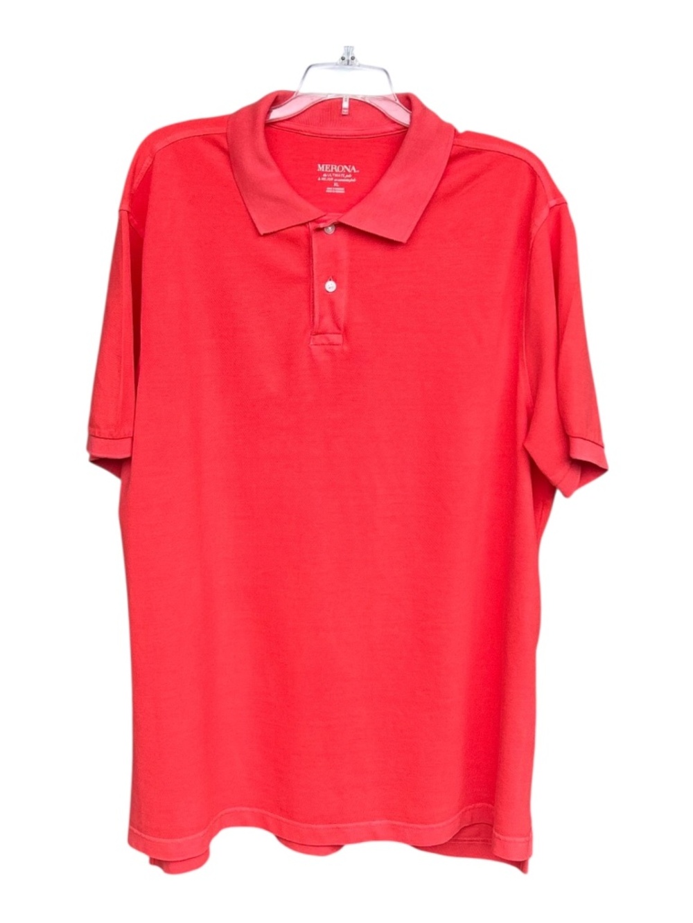 Men's Merona Orange Polo Shirt-Size XL